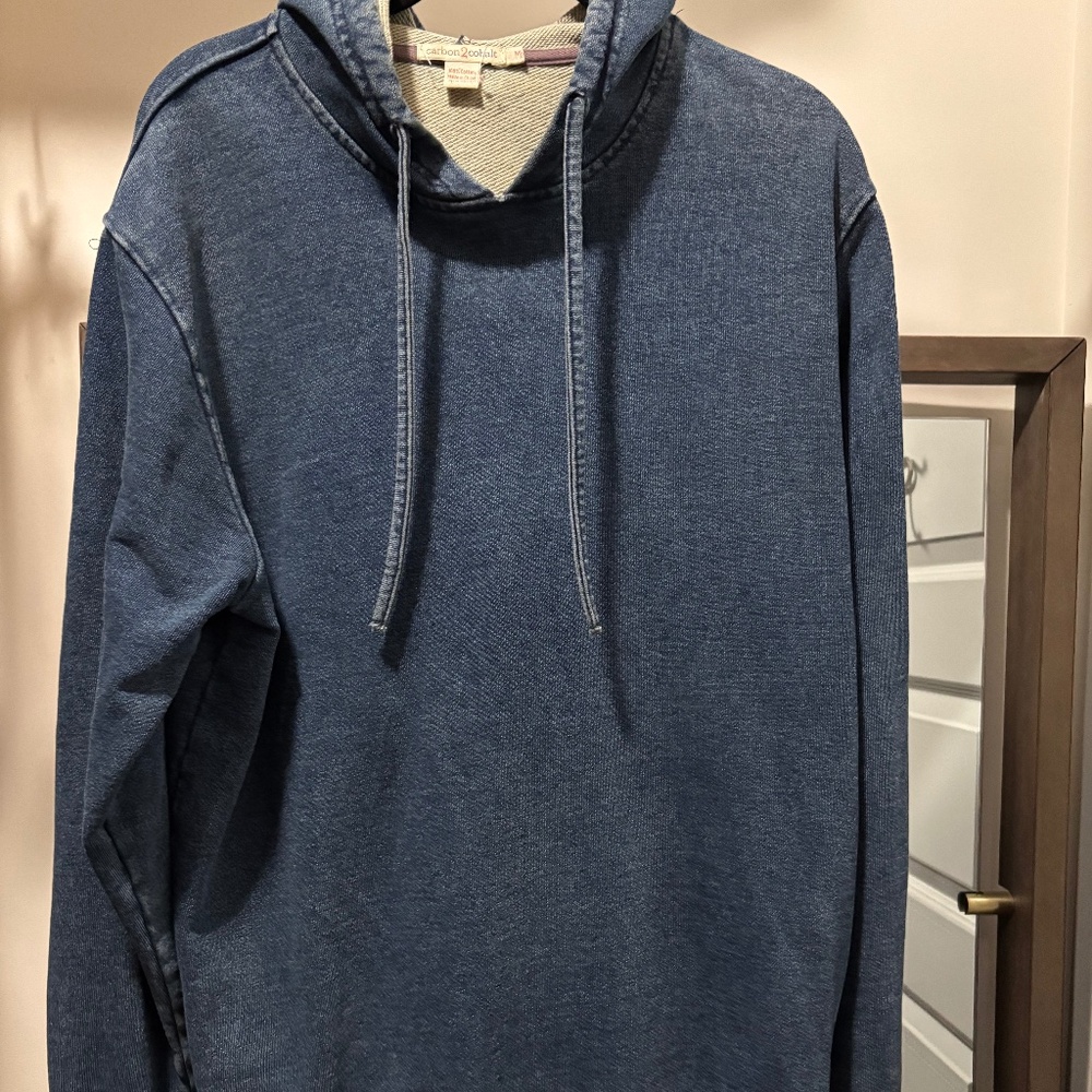 Hoodie blue Carbon2cobalt vintage